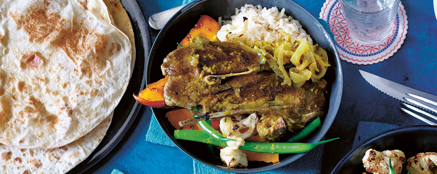 INDIAN GREEN AUSSIE LAMB CURRY