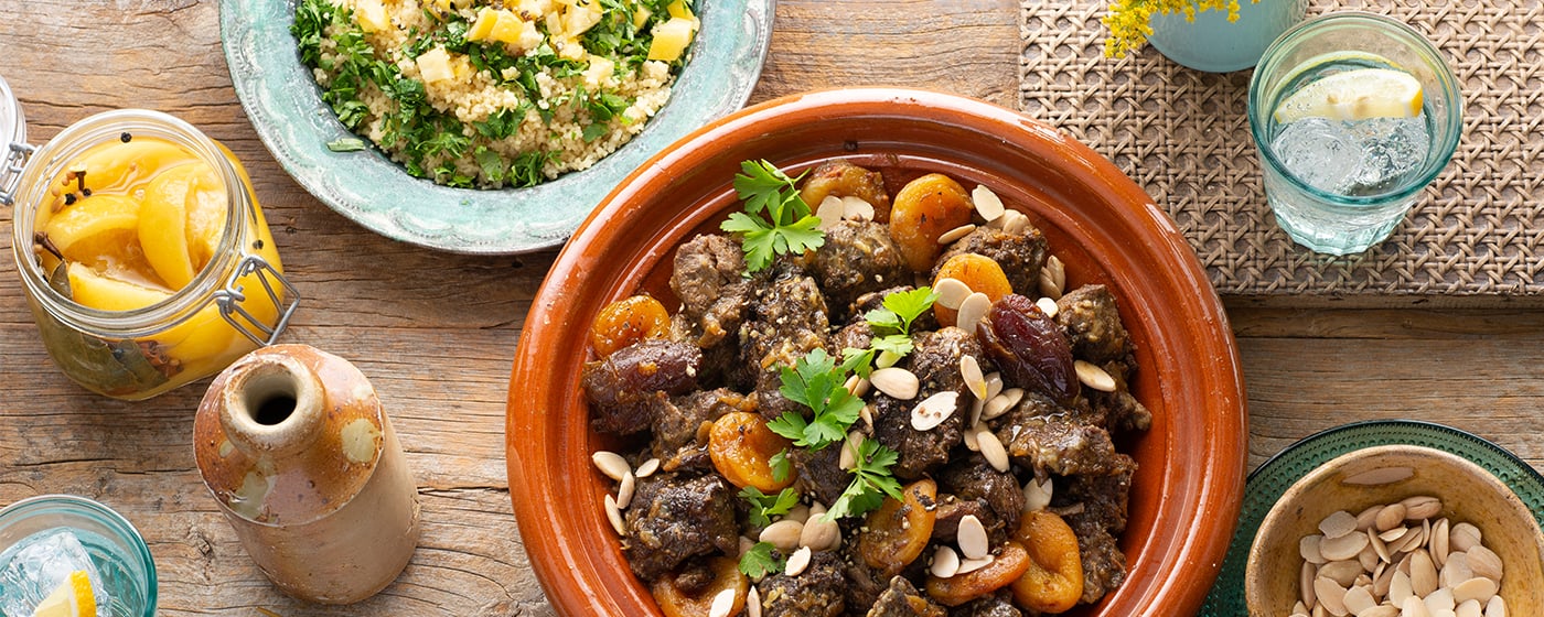 Moroccan Lamb Tajine With Dates